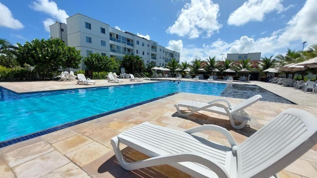 Porto De Galinhas - Terreo Com 03 Quartos Com Suite Top- Condominio Palm Village Acqua エクステリア 写真