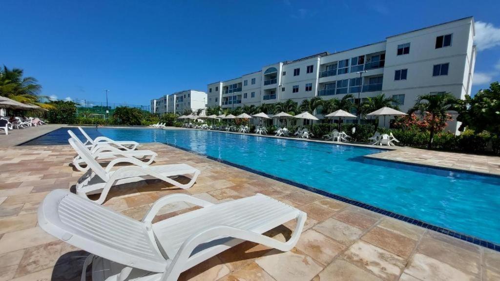 Porto De Galinhas - Terreo Com 03 Quartos Com Suite Top- Condominio Palm Village Acqua エクステリア 写真